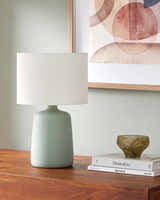 Rolleville Lime Green Table Lamp