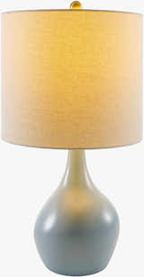 Sparanise Blue Ceramic Table Lamp