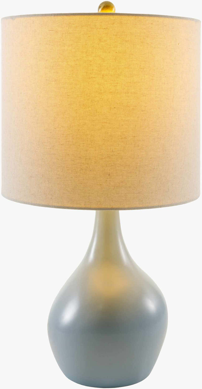Sparanise Blue Ceramic Table Lamp