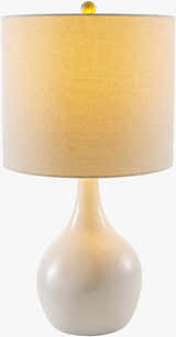 Sparanise Beige Ceramic Table Lamp
