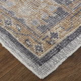 Feizy Wendover Transitional Oriental - Gray/Blue/Tan Area Rug