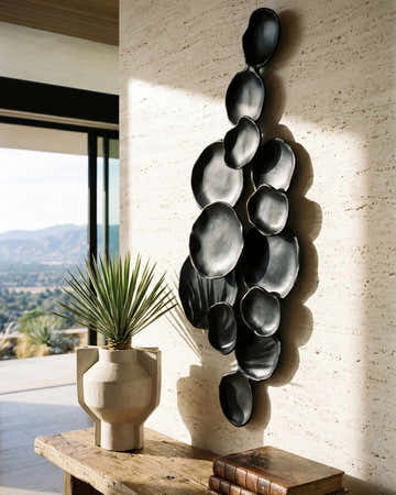 Montmorot Black Wall Decor