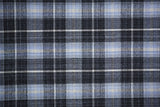 Feizy Crosby Transitional Plaid - Black/Blue/White Area Rug - Clearance