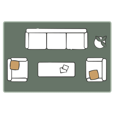 Extra Large Rugs floor plan illustration