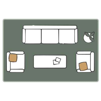 Extra Large Rugs floor plan illustration