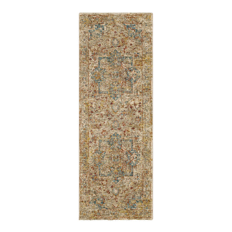 Karastan Ezine Cream Area Rug