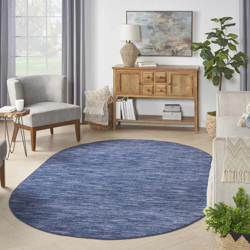 Nourison Essentials Navy Blue Outdoor Area Rug