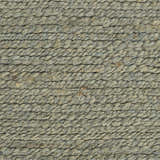 Close-up of the woven texture of the Nourison Natural Jute Sage Farmhouse Area Rug.