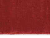 Close-up of the plush texture of the Calvin Klein Brooklyn Burgundy shag rug.