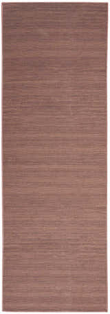 Close-up of the Nourison Essentials Mocha rug. Light brown, machine-made, modern style.