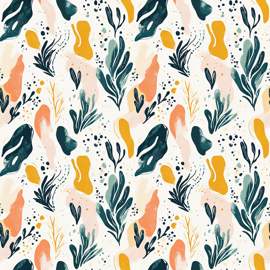 Terracotta Tidepool Abstract