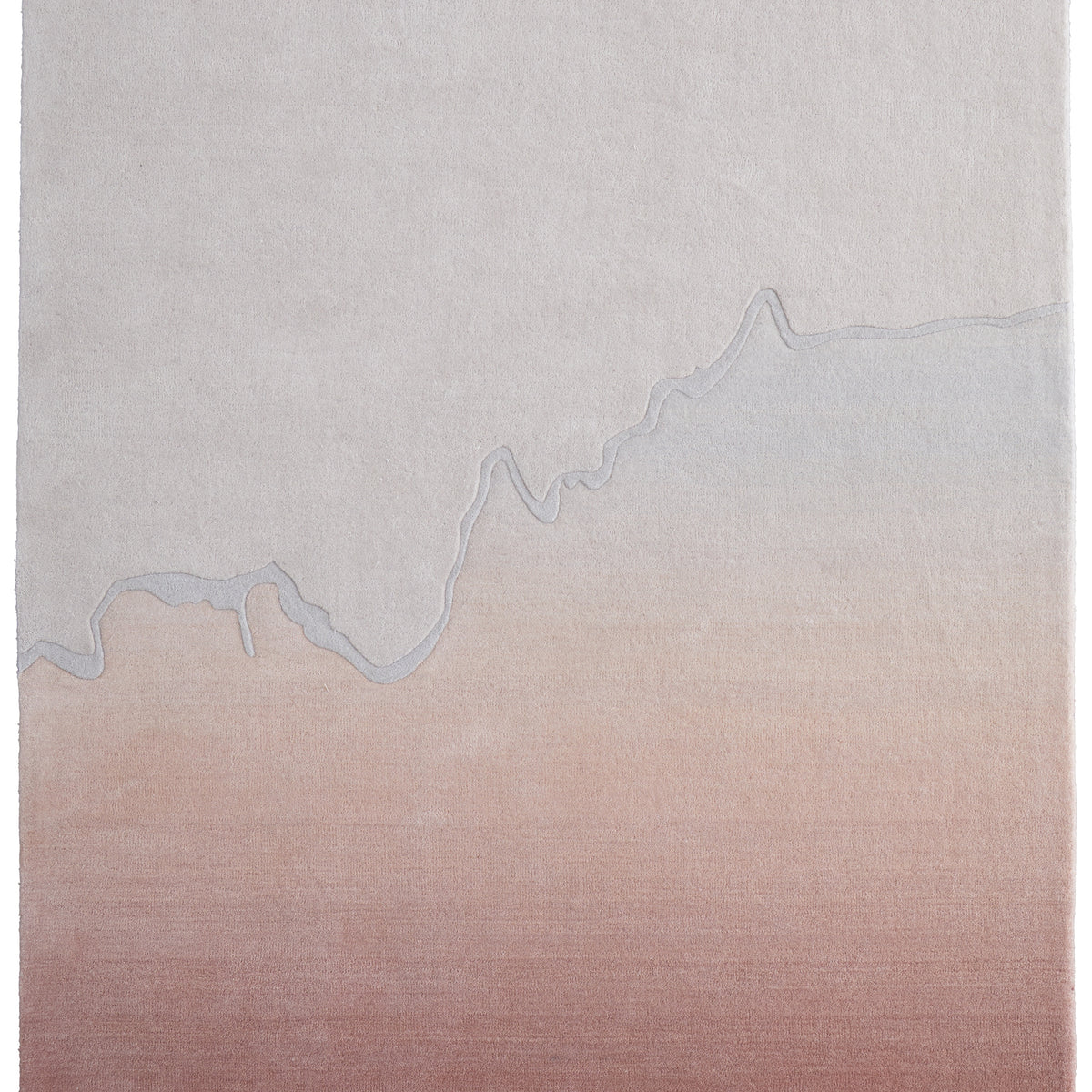 Feizy Katya Modern Gradient & Ombre - Pink/Ivory Area Rug – Boutique Rugs