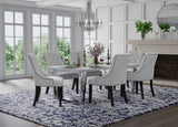 Feizy Belfort Transitional Medallion - Blue/Ivory Area Rug - Clearance