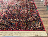 12x16 Karastan Multicolor Panel Kirman Rug #717, Rare Palace Size Wool Original 700 Series