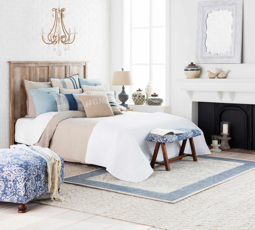 Mauriceville Beige Home Knit Throw Pillow - Clearance