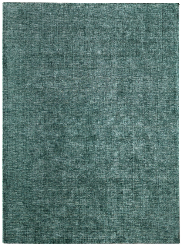 Feizy Luna Modern Solid - Green/White Area Rug