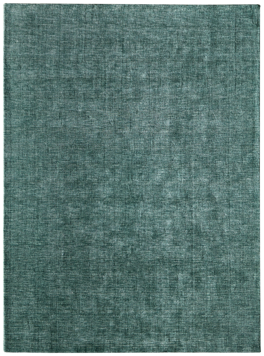 Feizy Luna Modern Solid - Green/White Area Rug