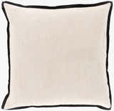 Enmore Black Botanical Accent Pillow - Clearance