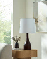 Schladming Dark Brown Table Lamp