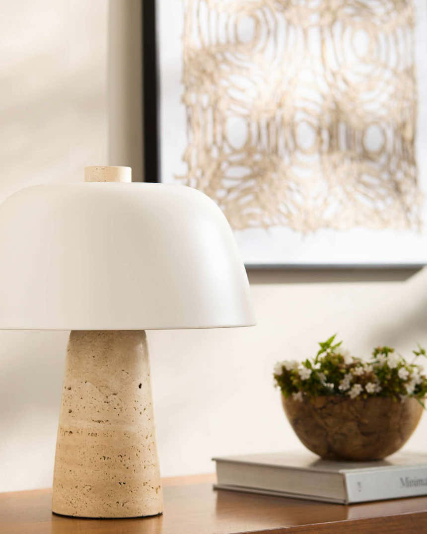 Enriquillo Cream Table Lamp