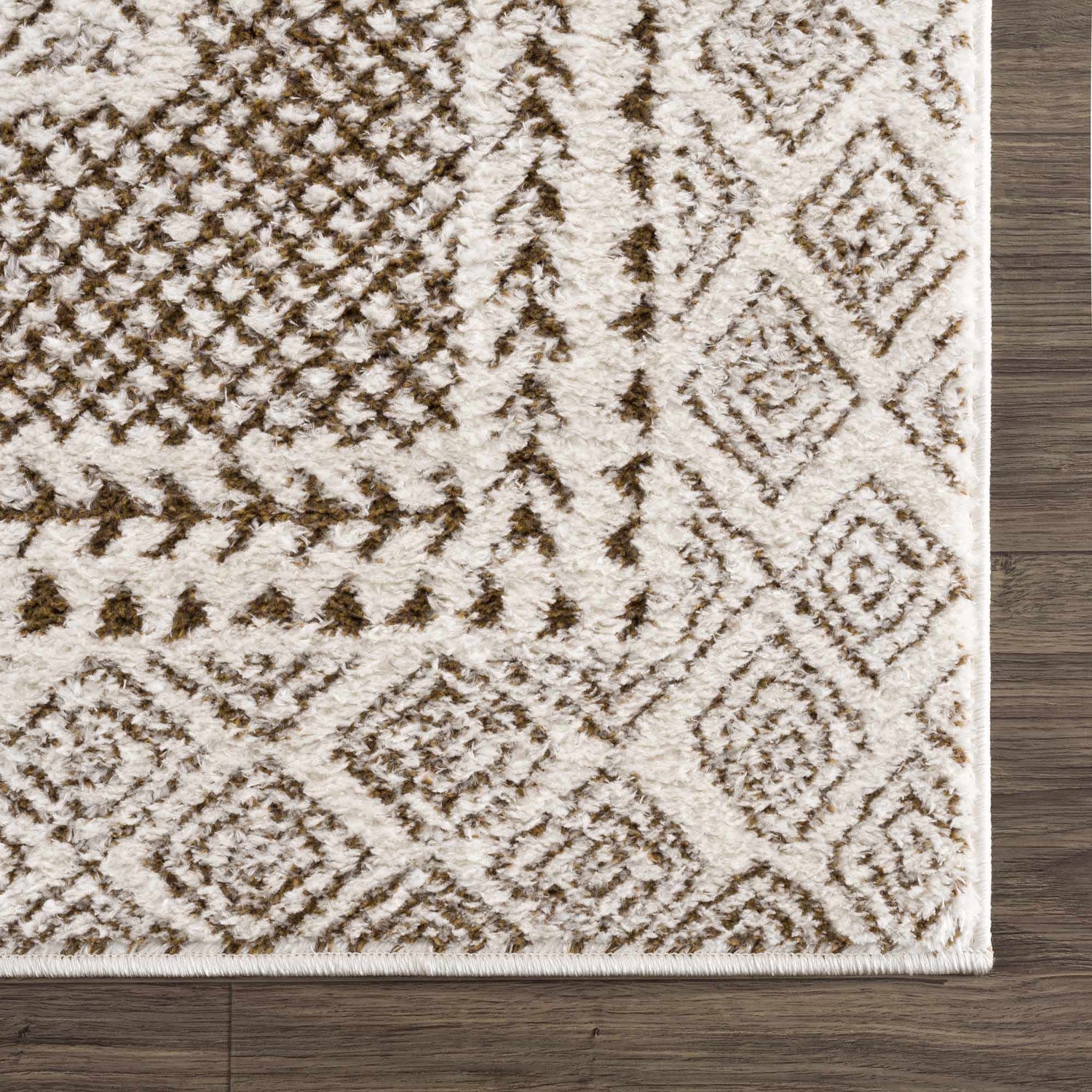 Sample Julio Scandi Boho Area Rug - Brown