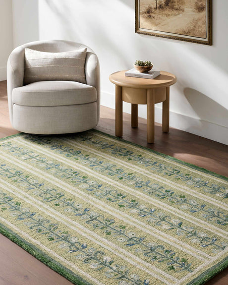 Callen Light Green Area Rug