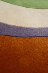 Flow Modern Abstract Colorful Hand Tufted 5x8 Wool Rug