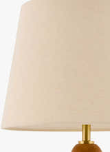 Cremenaga Dark Brown Table Lamp