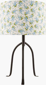 Warm Dark Gray Traditional Table Lamp with linen details for bedside or console tables