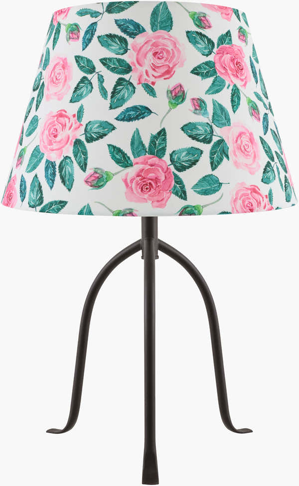 Rich Light Gray Traditional Table Lamp with linen details for bedside or console tables