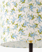 Warm Dark Gray Traditional Table Lamp with linen details for bedside or console tables
