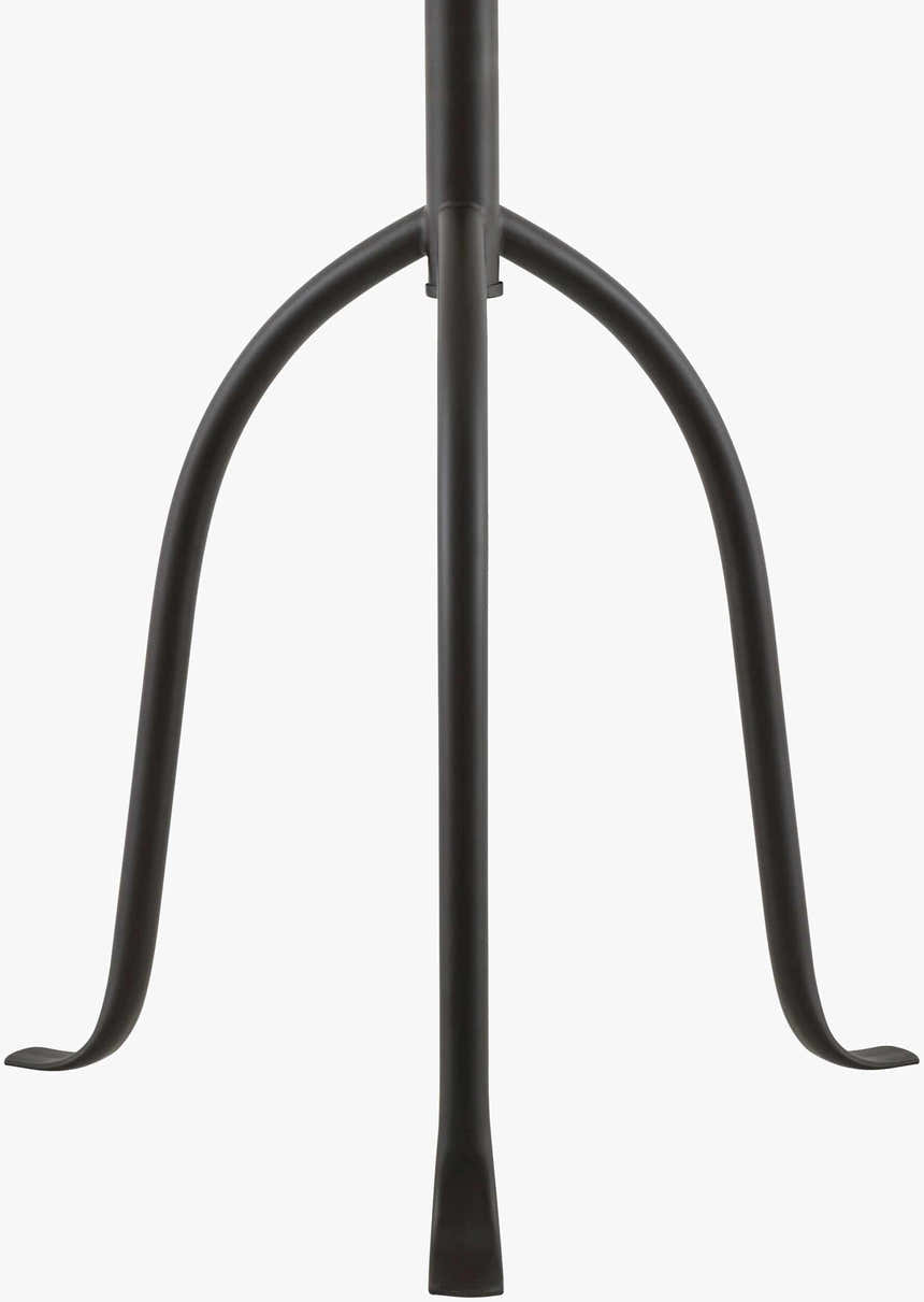 Natural Blue Traditional Table Lamp with linen details for bedside or console tables