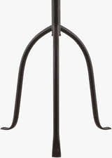 Navy Blue Traditional Table Lamp with linen details for bedside or console tables