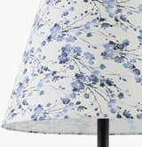 Soft Dark Gray Traditional Table Lamp with linen details for bedside or console tables