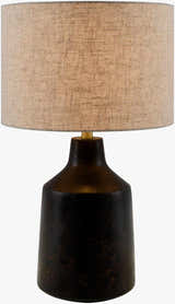 Toamasina Dark Brown Table Lamp