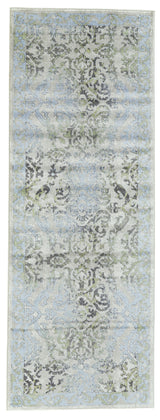 Feizy Katari Transitional Floral & Botanical - Blue/Green/Gray Area Rug - Clearance