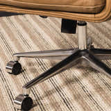 Four Hands Zari Distressed Allover Floral with Blue Border - Rust/Multi Area Rug