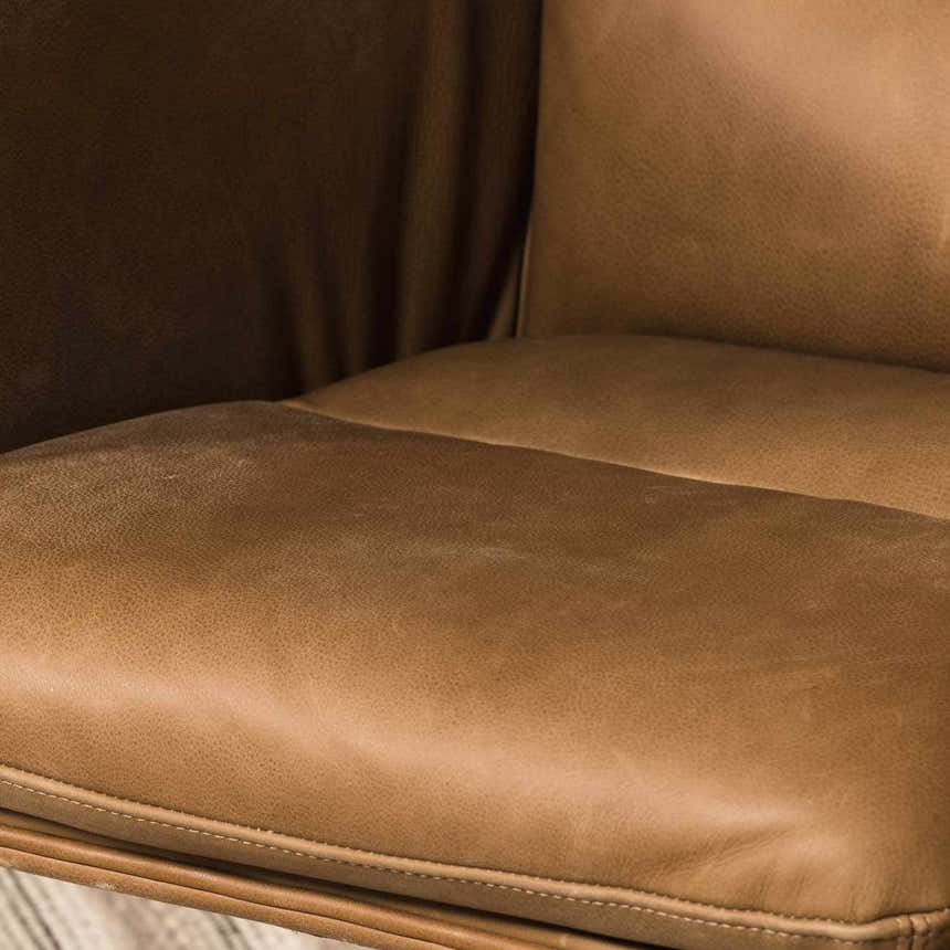 Four Hands Zari Distressed Allover Floral with Blue Border - Rust/Multi Area Rug