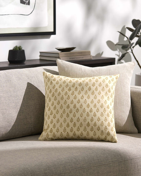 Adonis Cream Throw Pillow