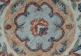 French Inspired Aubusson design Custom Made Beige, Brown and Blue Hand Tufted wool Area Rug