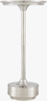 Carbellino Metallic - Nickel Table Lamp