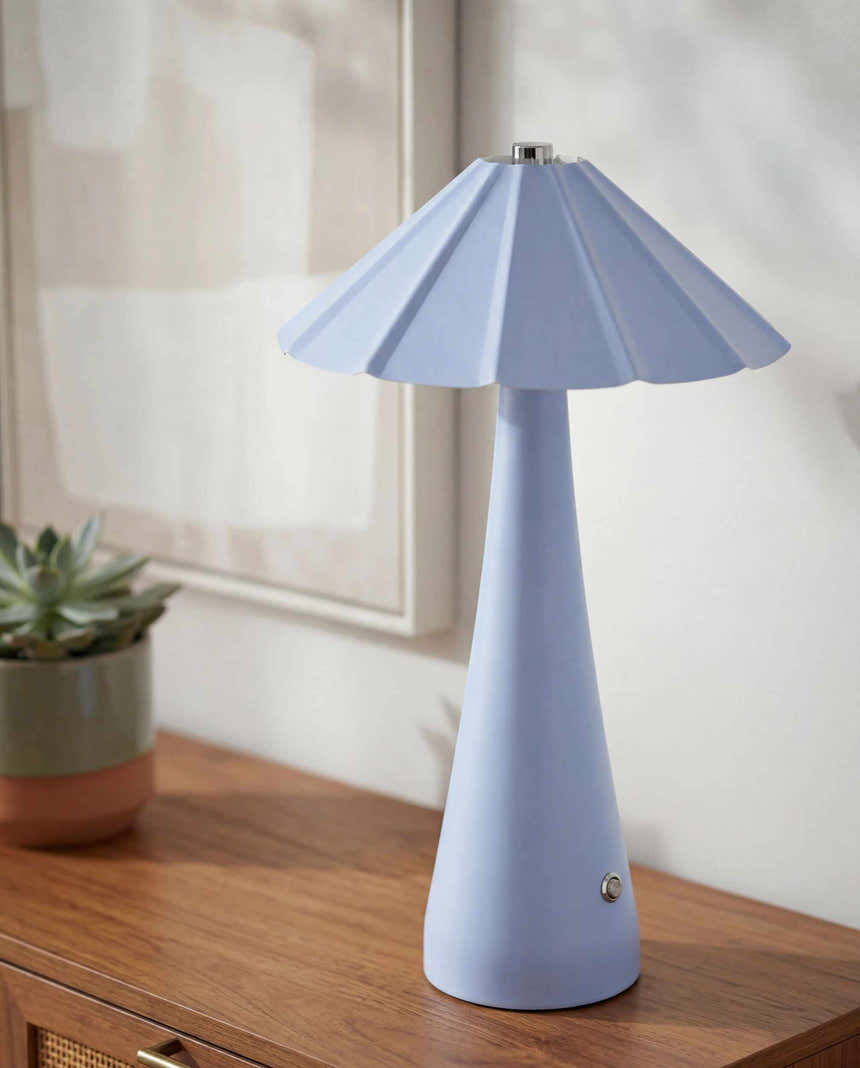 Priyutnoye Blue Table Lamp