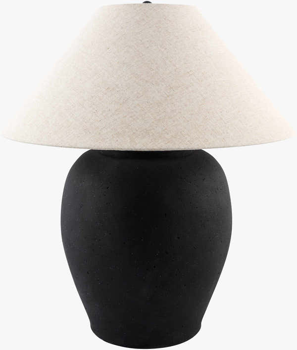 Venturada Black & Peach Table Lamp