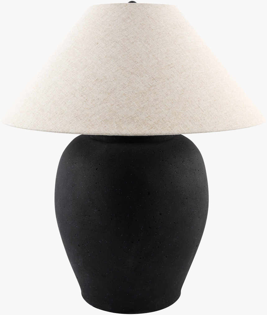 Venturada Black & Peach Table Lamp