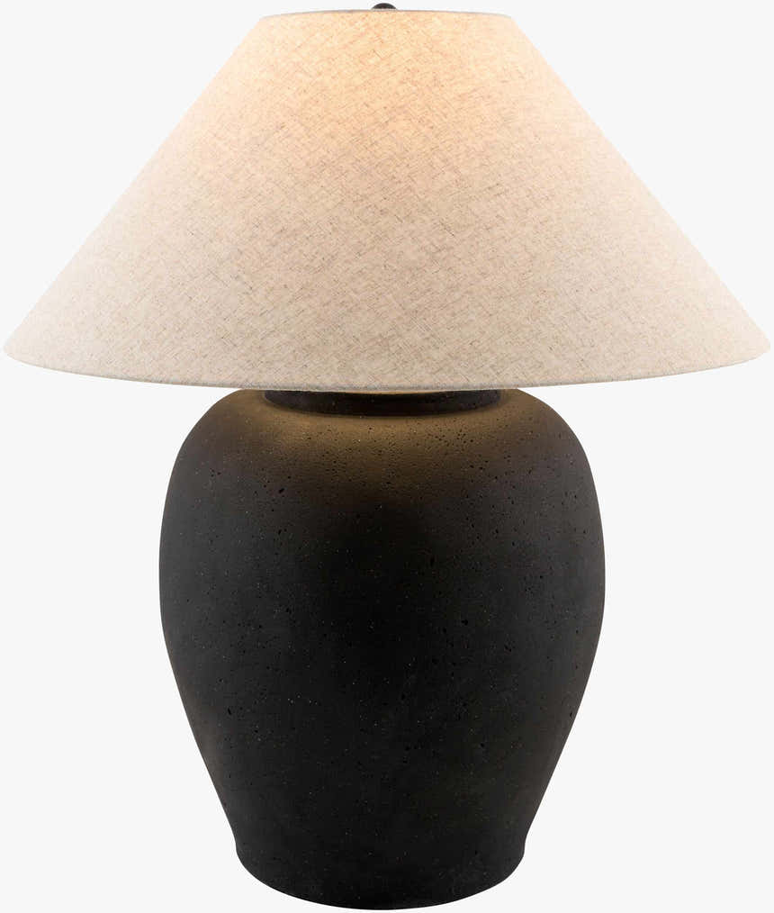 Venturada Black & Peach Table Lamp