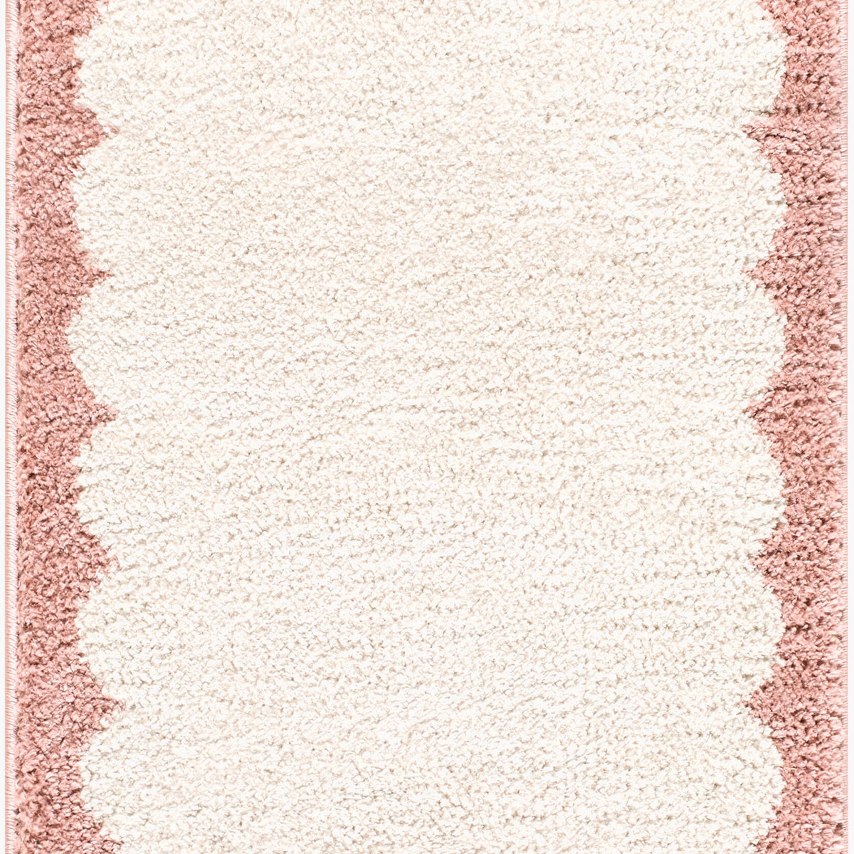 Vopee Ivory Border Machine Woven Polyester Washable Area Rug – Boutique ...