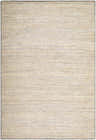 Close-up of the Beverly Handmade Galey Alix x LIVABLISS GABV-2301 Area Rug. Beige, cream, and tan jute with hand-woven texture. Design-Rectangle-576
