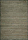Close-up of the Galey Alix x LIVABLISS GABV-2302 Beverly rug. Hand-woven jute rug in olive, slate gray, and taupe. Design-Rectangle-576