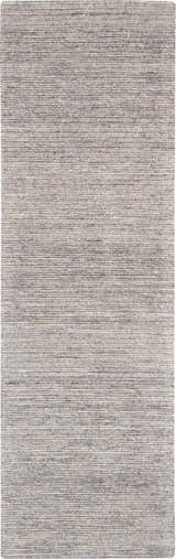 Close-up of the Nourison Weston Silver Birch Rug. Neutral silver and birch tones with subtle horizontal striations.
