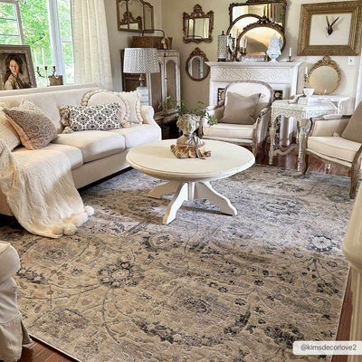 Sample Georgiana Beige Area Rug